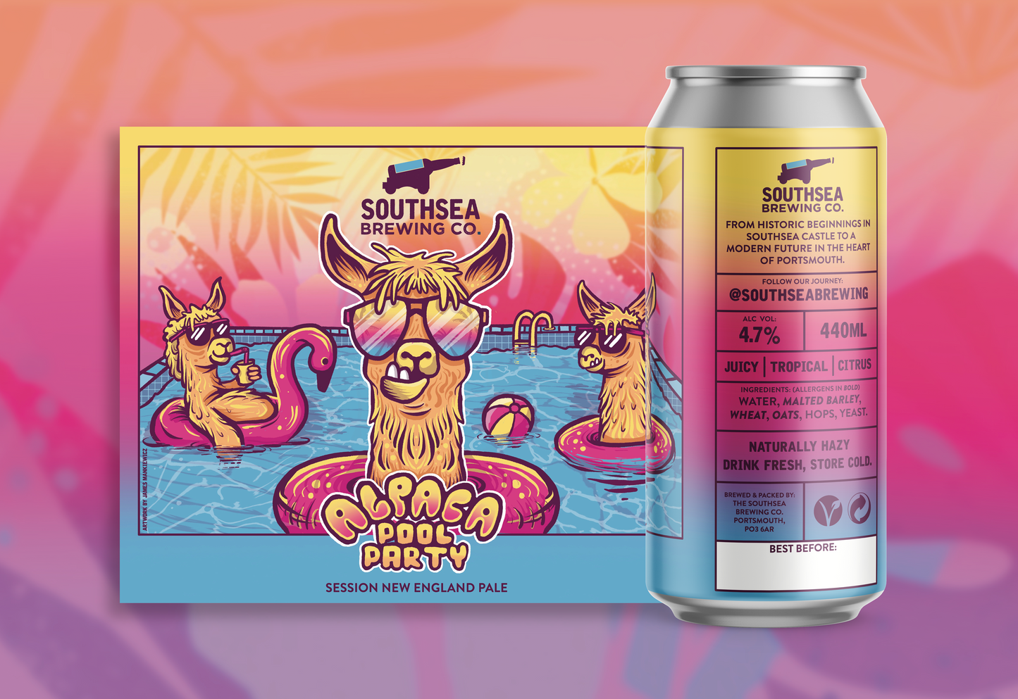 Alpaca Pool Party - Session New England Pale - 4.7%