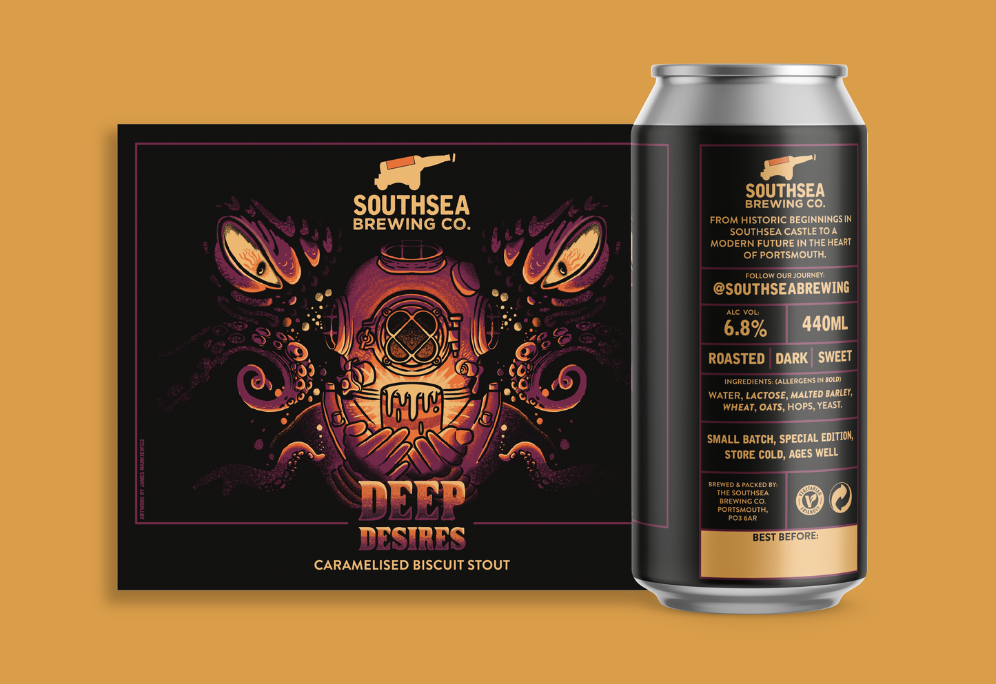 Deep Desires - Caramelised Biscuit Stout - 6.8%