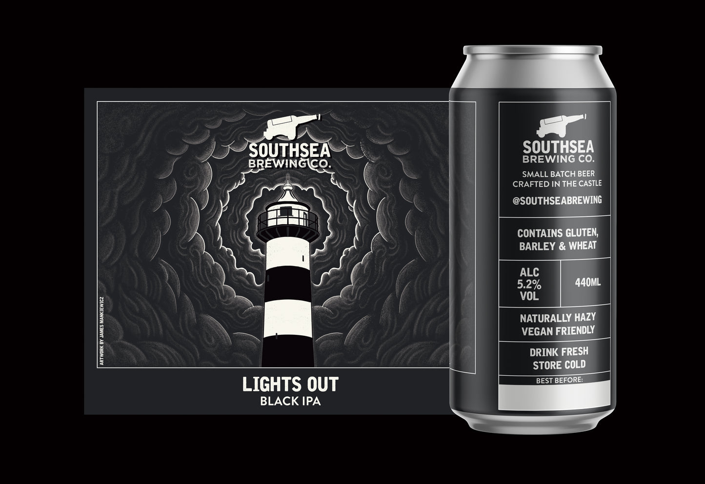 Lights Out - Black IPA - 5.2%