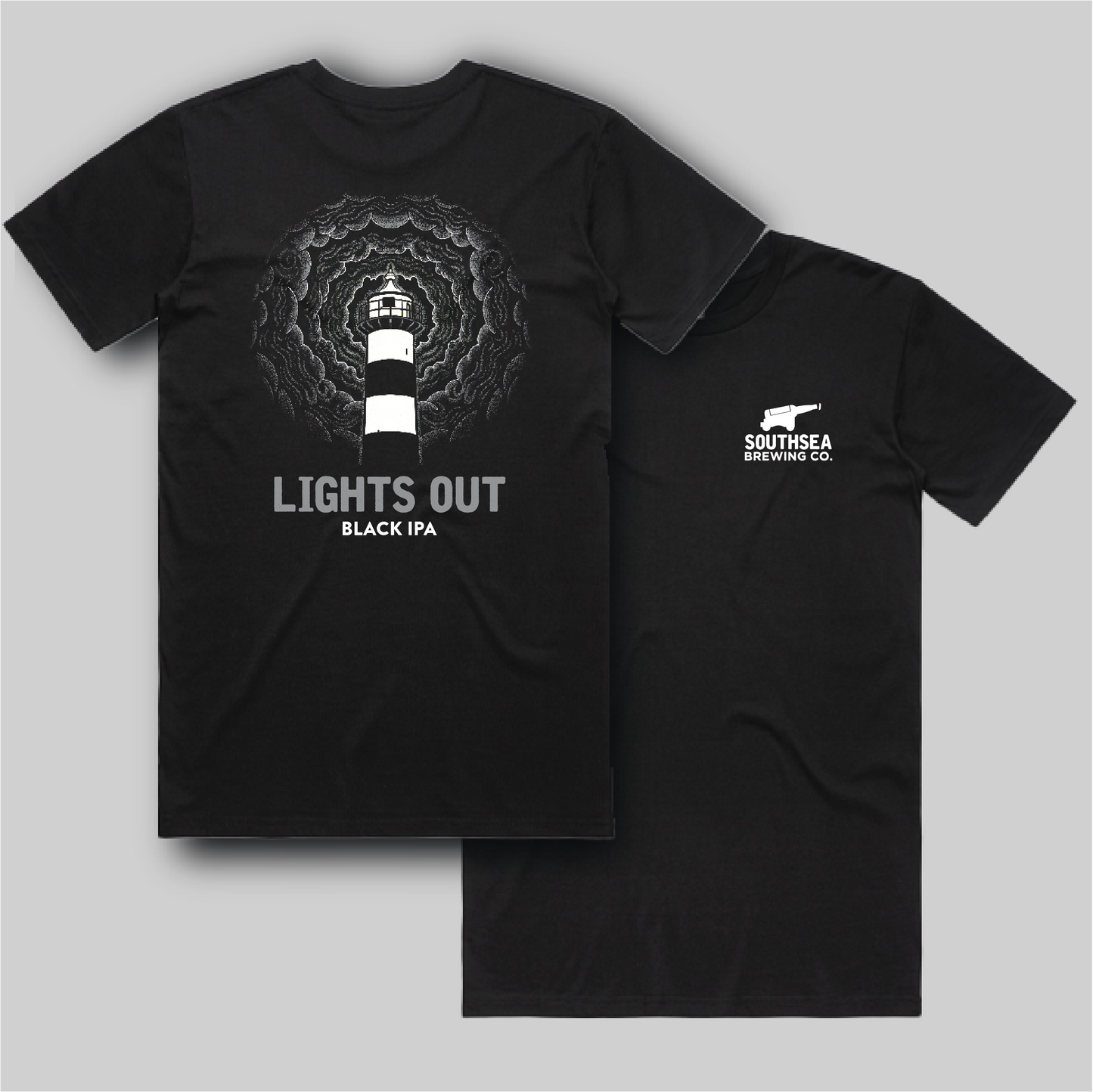 Lights Out Black T-shirt